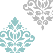 Scroll Damask Art I 11